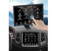 7" Uconnect Touch Screen Replacement for Jeep Compass 2017-2020, OEM Fit LCD Display Digitizer, Plug & Play, Fix Bubbling & Unresponsive Touch, Replace TDO-WXGA0700K00033-V2 / TDO-WXGA0700K00057-V1