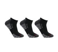 (7 UK-11 UK, Black) Slazenger Mens Cushioned Trainer Socks (Pack of 3)