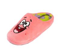 (7 UK-8 UK, Pink) SpongeBob SquarePants Unisex Adult Patrick Star Mule Slippers