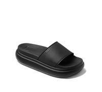 (7 UK, Black/Black) Reef Womens Cushion Bondi Bay Platform Sandals Thongs Flip Flops Slides Sliders