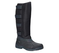 (7 UK, Black) Cotswold Womens/Ladies Kemble Knee High Wellington Boots