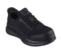 (7 UK, Black) Skechers Mens Tilido Fletchit Composite Toecap Safety Trainers