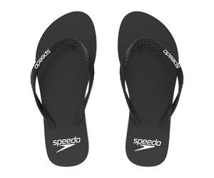 (7 UK, Black) Speedo Womens/Ladies Logo Flip Flops