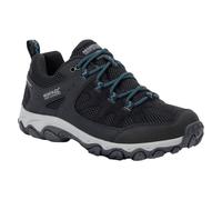 (7 UK, Black/Storm Blue) Regatta Womens/Ladies Edgepoint IV Low Walking Shoes