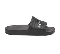 (7 UK, Black/White) Under Armour Womens/Ladies Lite Single Strap Sliders