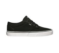 (7 UK, Black/White) Vans Mens Atwood Canvas Trainers