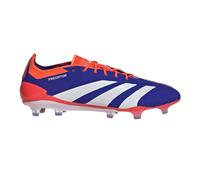 (7 UK, Blue/White/Red) Adidas Mens Predator Elite Firm Ground Football Boots