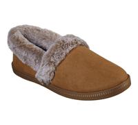 (7 UK, Chestnut) Skechers Womens Fur Lined Slipper