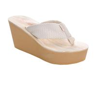 (7 UK, Cream) Rocket Dog Womens/Ladies Diver Wedge Sandals