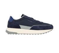 (7 UK, Navy/Granite) Calvin Klein Mens Reprieve Suede Trainers