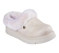 (7 UK, Off White Texture) Skechers Womens Bob Keepsakes Lite Slip On Memory Foam Slipper Shoe