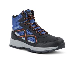 (7 UK, Olympian Blue/Black/Tango) Regatta Mens Vendeavour Walking Boots