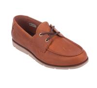 (7 UK, Orange) Timberland Mens Grafton Bay Leather Boat Shoes
