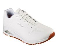 (7 UK, White) Skechers Mens Uno Sr - Sutal Safety Trainers