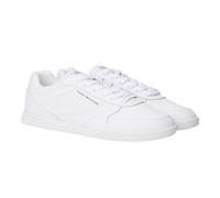 (7 UK, White) Tommy Hilfiger Mens Lopro Leather Trainers