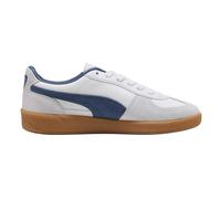 (7 UK, White/White-Blue) Puma Mens Palermo Leather Trainers