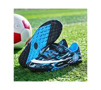 (7#, UK1.5=EU32=Inner length21cm) UK Kids Boys Girls Junior Boy Football Boots AG/TF Soccer Training Shoes Sneaker