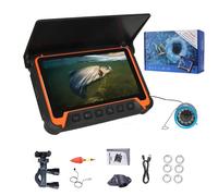 7" Underwater Fishing Camera, Fish Finder with 1000TVL HD Large Screen IR Night Vision, Waterproof Fishing Video Camera with 30M Cable, 4000mAh Battery, USB-C Charging for Ice River Kayak Fishing