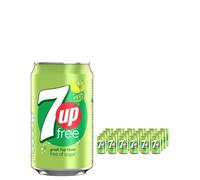 7 Up Free Soft Drink Can Multipack, 24 x 330 ml