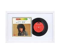 7" Vinyl Record Frame for the Wall 7 "Jukebox with Double Mats, Displays 7" LP Record and 7x7-inch Cover, 7" Music Album Frame (UX22W1016WW)
