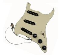 7 Voices Prewired Pickguard Harness Guitar Pickup SSS Single Coil Pickup pickguard pickup (Color : 4)