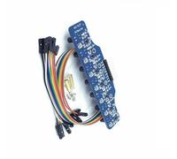7-Way Digital Line STEM Sensor Module Digital Output Sensor for Education and Robotics Development