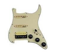 7 Way Fully Loaded Guitar Pickup Prewired Pickguard Pickup SSH Single Coil Humbucker Pickup For Guitars (Color : 06)