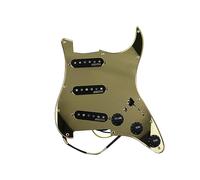 7-Way Fully Loaded Prewired Pickguard SSS Ainico 5 Single Coil Pickups Set For St Electric Guitar (Color : 017)