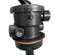 7-Way Top-Mount Multiport Valves for Hayward SP0714T for VariFlo, Compatible with Pro/VL Series Sand Filter, Stainless Steel & ABS Pool Filter Valves