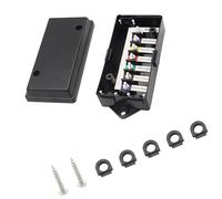 7 Way Trailer Junction Box for Secure Electrical Signals Management in Trucks and Trailers Featuring Impacts Resistance Motorhome Connector
