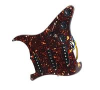 7-Way Type Fully Loaded SSS Guitar Pickguard Ainico 5 Single Coil Pickups Set Suitable For DIY Guitar Part Guitar Pickup Pickguard (Color : 05)
