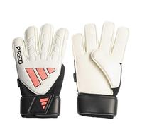 (7, White/Black) Adidas Unisex Adult Predator Match Fingersave Goalkeeper Gloves