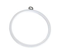 7" White Round Flexi-Hoop