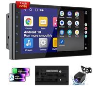 7" Wireless Apple CarPlay & Android Auto Screen,2GB+32GB Android 13.0 Car Stereo with GPS Navigation, Double DIN Car Audio with Bluetooth, Voice Control,Capacitive Touchscreen,FM Radio, Rear Camera