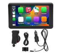 7 Wireless Double Din Car Stereo, Portable Bluetooth 5.3 Car Play Android Auto Touchscreen, Multimedia Car Audio, Support Mirror Link,Voice Control,TF,AUX,Navigation, for All Cars