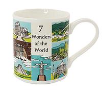 7 Wonders of the World - Educational China Mug in a Gift Box