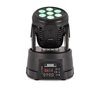 7 x 10W Mini Moving Head Light by Gear4music - Nearly New