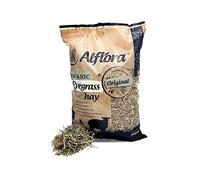 7 X 14litre Alflora Organic Premium Ryegrass Meadow Hay Original - 100% Natural - 10% Protein - Everyday Use Hay or Chaff - For Rabbits, Gerbils, Hamsters, Guinea Pigs