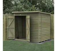 7 x 5 Forest 4Life Pent Windowless Shed with Double Doors 25yr Guarantee