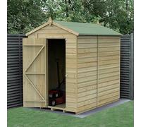 7 x 5 Forest Beckwood Apex Shed Shiplap Windowless 25yr Guarantee