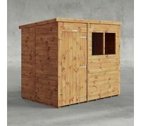 7 x 5 Powersheds Tongue and Groove Pent Wooden Shed