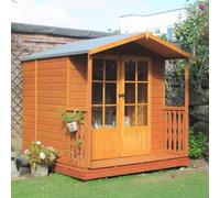 7 x 7 Shire Alnwick Summerhouse with Veranda