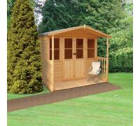 Shire Houghton(Vallance) 7x7 12mm interlock Clad wooden Summerhouse