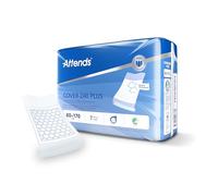 7 x Attends Cover Dri Plus Disposable Incontinence Bed Pads 80 x 170cm with Tuck-Ins