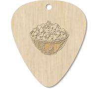 7 x 'Bowl of Popcorn' Guitar Picks/Pendants (GP00035097)