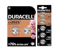 7 x Duracell CR 2025 (1 Blister with 2 Batteries + 1 Blister of 5 Batteries) 7 Batteries (CR 2025)