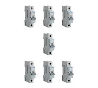 7 x Hager MTN140 Miniature Circuit Breaker MCB Type B - 40 Amp