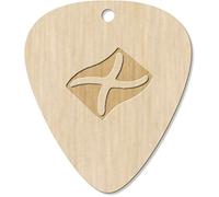 7 x 'Scottish Flag' Guitar Picks/Pendants (GP00017373)