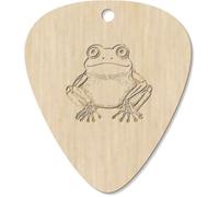 7 x 'Sitting Frog' Guitar Picks/Pendants (GP00032784)