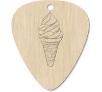 7 x 'Soft Serve Ice Cream' Guitar Picks/Pendants (GP00034436)